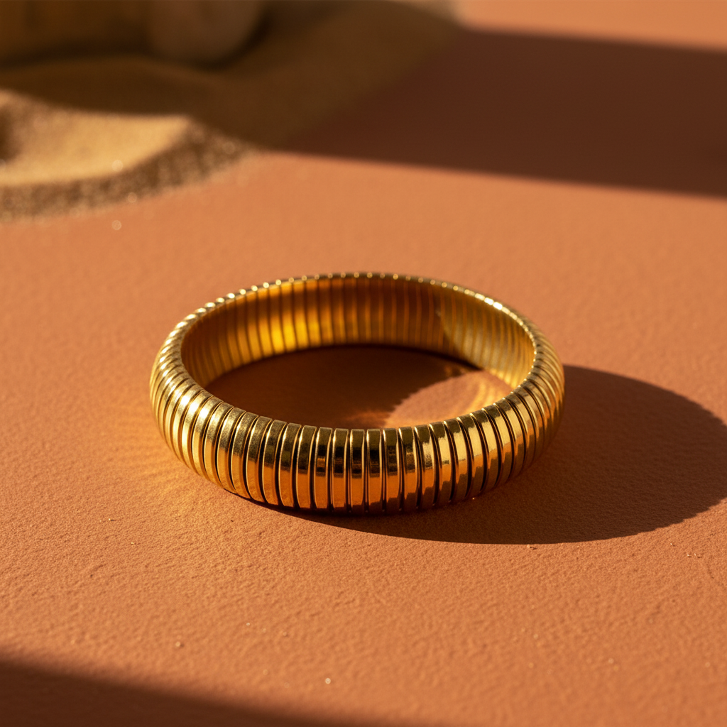 The Soleil Coil Bangle